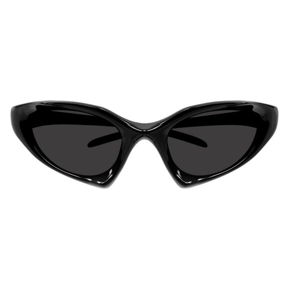 New BALENCIAGA Black Cat Eye BB0352S 001 Sunglasses Women - Picture 2 of 6